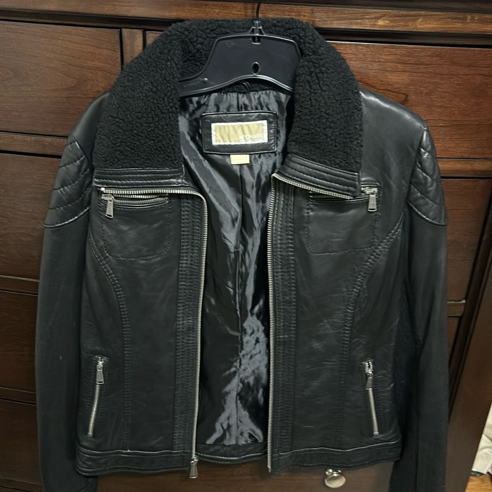 Michael Kors Leather Jacket